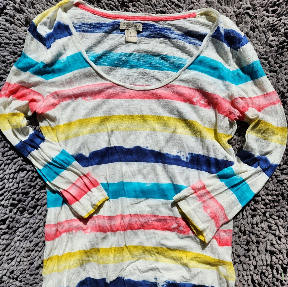 Lucky Brand 3/4 sleeve top